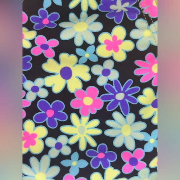 CALIFORNIA SUNSHINE Floral Side Tie Bottom - Picture 3 of 5